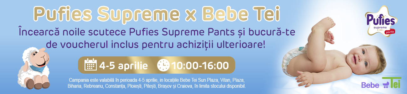 Activare Pufies Supreme Bebe Tei